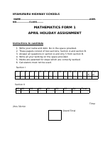 FORM 1 MATHS .docx